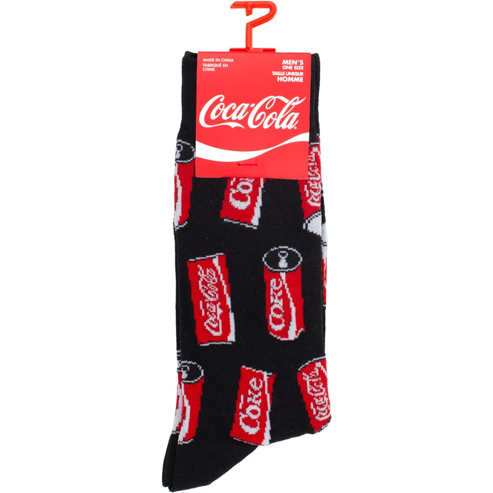 CocaCola - Coke Cans Socken - Schwarz/Rot